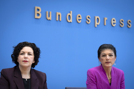 Bundespressekonferenz BSW - Zu den Bundestagswahlen in Berlin