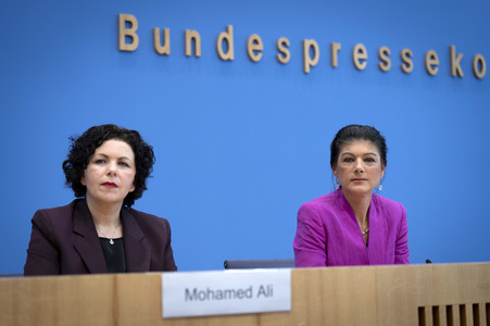 Bundespressekonferenz BSW - Zu den Bundestagswahlen in Berlin