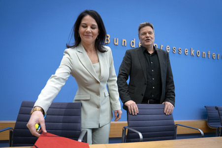 Bundespressekonferenz Bündnis 90/Die Grünen - Zu den Bundestagswahlen in Berlin