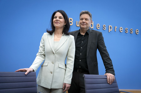 Bundespressekonferenz Bündnis 90/Die Grünen - Zu den Bundestagswahlen in Berlin