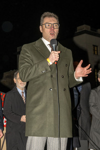 Demonstration zum dritten Jahrestag des Beginns des russischen Angriffskrieges auf die Ukraine in Berlin