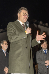 Demonstration zum dritten Jahrestag des Beginns des russischen Angriffskrieges auf die Ukraine in Berlin