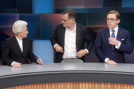 Talkshow 'hart aber fair' in Berlin