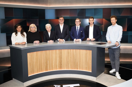 Talkshow 'hart aber fair' in Berlin