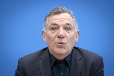 Bundespressekonferenz Die Linke - Zu den Bundestagswahlen in Berlin