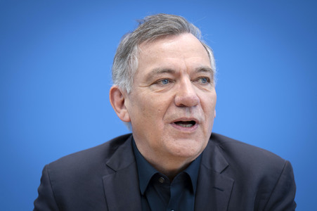 Bundespressekonferenz Die Linke - Zu den Bundestagswahlen in Berlin