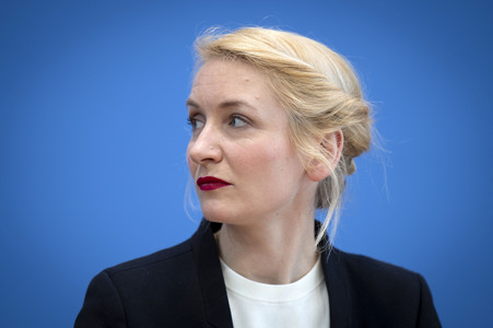 Bundespressekonferenz Die Linke - Zu den Bundestagswahlen in Berlin