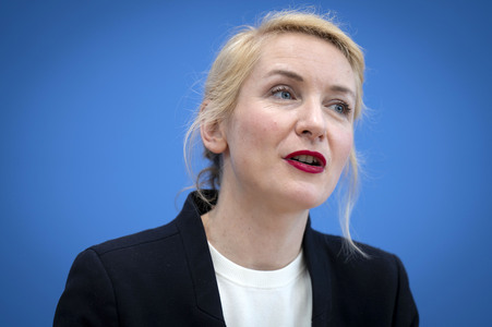 Bundespressekonferenz Die Linke - Zu den Bundestagswahlen in Berlin