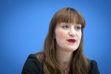 Bundespressekonferenz Die Linke - Zu den Bundestagswahlen in Berlin