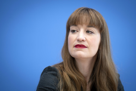 Bundespressekonferenz Die Linke - Zu den Bundestagswahlen in Berlin