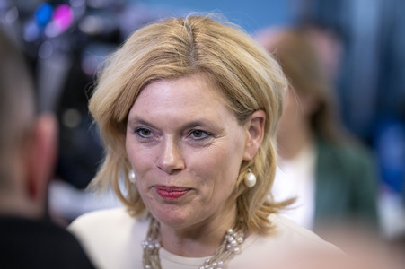 Pressekonferenz nach der Sitzung des CDU-Vorstands in Berlin