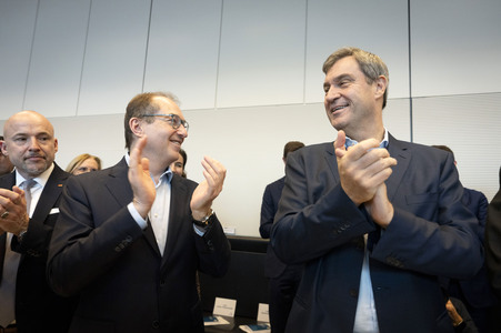 Konstituierende Fraktionssitzung von CDU und CSU in Berlin