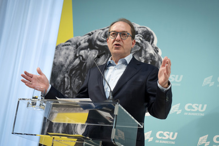 Pressekonferenz der CSU in Berlin
