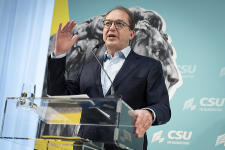Pressekonferenz der CSU in Berlin
