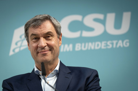 Pressekonferenz der CSU in Berlin