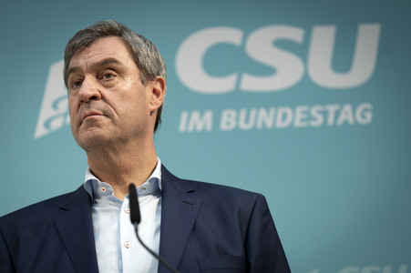 Pressekonferenz der CSU in Berlin