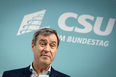 Pressekonferenz der CSU in Berlin
