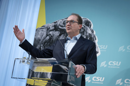 Pressekonferenz der CSU in Berlin