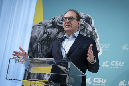 Pressekonferenz der CSU in Berlin