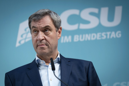 Pressekonferenz der CSU in Berlin
