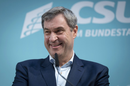 Pressekonferenz der CSU in Berlin