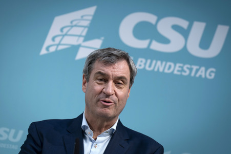 Pressekonferenz der CSU in Berlin