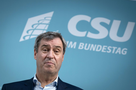 Pressekonferenz der CSU in Berlin