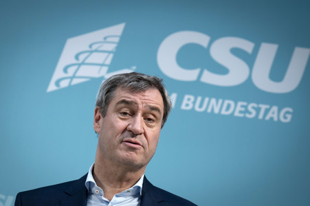 Pressekonferenz der CSU in Berlin