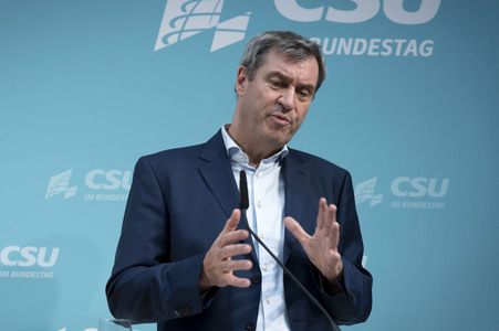 Pressekonferenz der CSU in Berlin