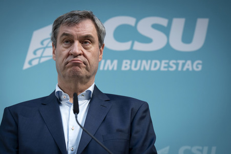 Pressekonferenz der CSU in Berlin