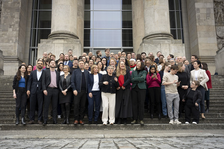 Fraktionssitzung der Bündnis 90/Die Grünen-Bundestagsfraktion in Berlin