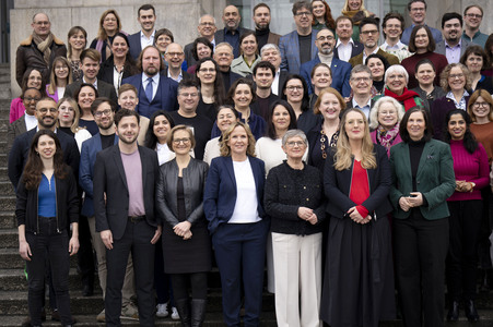 Fraktionssitzung der Bündnis 90/Die Grünen-Bundestagsfraktion in Berlin