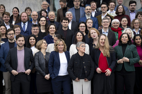 Fraktionssitzung der Bündnis 90/Die Grünen-Bundestagsfraktion in Berlin