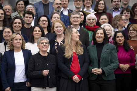Fraktionssitzung der Bündnis 90/Die Grünen-Bundestagsfraktion in Berlin