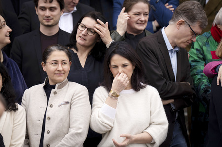 Fraktionssitzung der Bündnis 90/Die Grünen-Bundestagsfraktion in Berlin