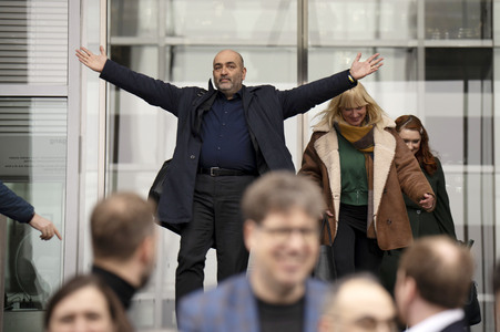 Fraktionssitzung der Bündnis 90/Die Grünen-Bundestagsfraktion in Berlin