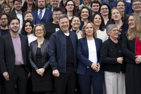 Fraktionssitzung der Bündnis 90/Die Grünen-Bundestagsfraktion in Berlin