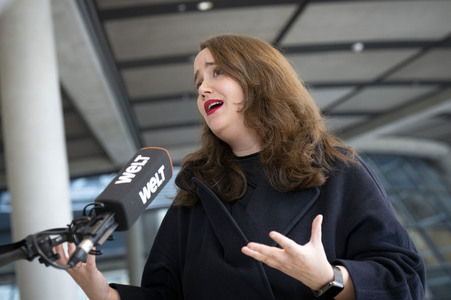 Fraktionssitzung der Bündnis 90/Die Grünen-Bundestagsfraktion in Berlin