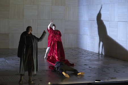 Theaterpremiere 'Die heilige Johanna der Schlachthöfe' in Berlin