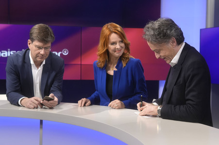 Talkshow 'maischberger' in Berlin
