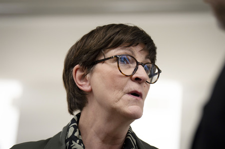 Fraktionssitzung der SPD-Bundestagsfraktion in Berlin