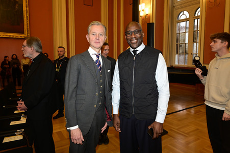 Verleihung der Ehrenbürgerwürde an Friede Springer in Berlin