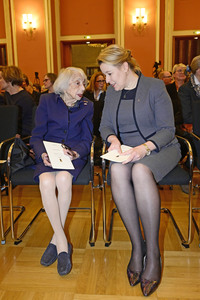 Verleihung der Ehrenbürgerwürde an Friede Springer in Berlin