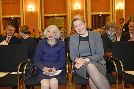 Verleihung der Ehrenbürgerwürde an Friede Springer in Berlin