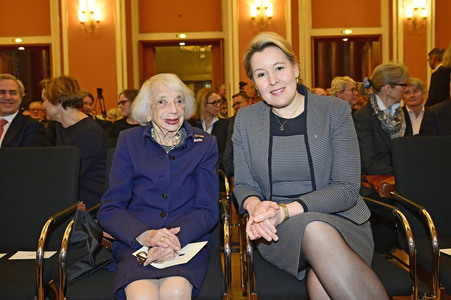 Verleihung der Ehrenbürgerwürde an Friede Springer in Berlin