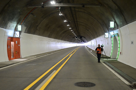 Tunnel Königshainer Berge in Kodersadorf