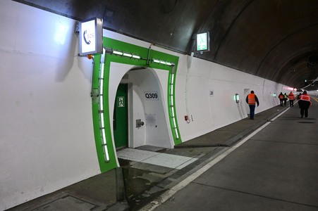 Tunnel Königshainer Berge in Kodersadorf