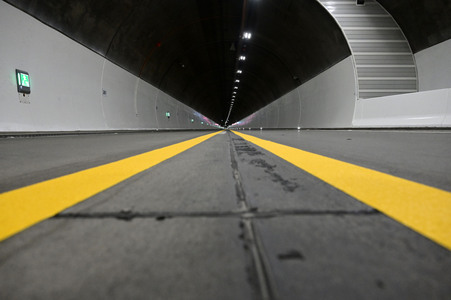 Tunnel Königshainer Berge in Kodersadorf