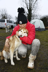 Kennenlernen der Hunde bei den Baltic Lights 2025 auf Usedom