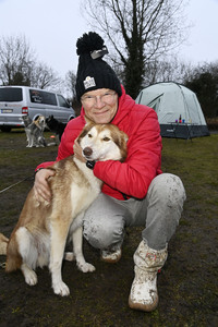 Kennenlernen der Hunde bei den Baltic Lights 2025 auf Usedom